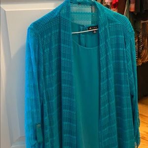 Shirt and covering and skirt